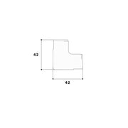GGK - Inneneck für Sockelleistenkanal Inneck SLD2050 20x50-IE