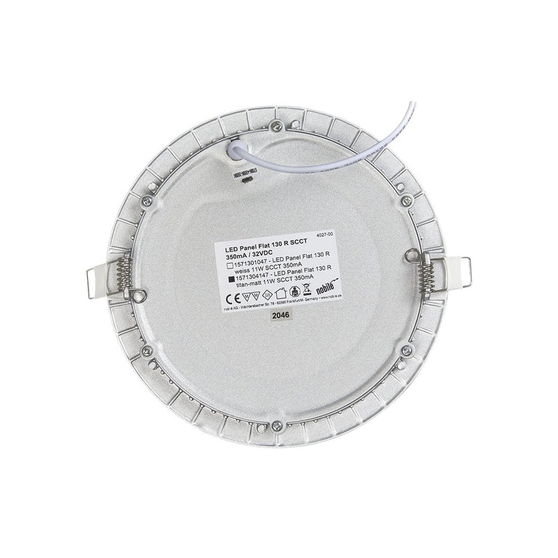Nobile - Decken-/Wandleuchte LED-Panel Flat 1571304147 SCCT, 350mA, titan