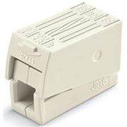 WAGO - Steckklemme Leuchtenklemme 224-112 2x1,0-2,5mmq weiss − 100 Stück