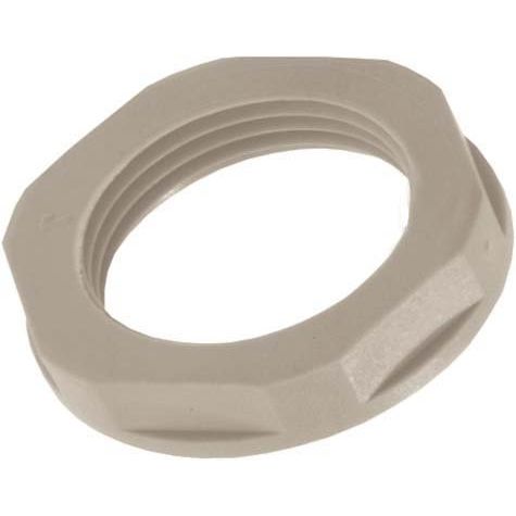 Lapp Zubehör - Gegenmutter für Kabelverschraubung SKINTOP-GMP-HF-M-50X1,5- GMP-HF-M50x1,5 R7035 RAL7035-LGY − 25 Stück