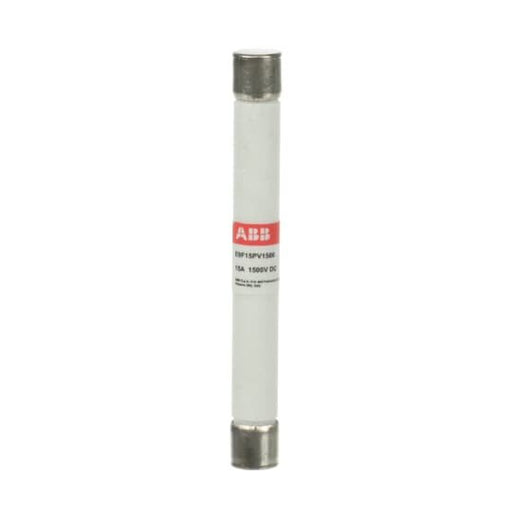 ABB Stotz S&J - Zylindrische Sicherung Sicherungen Photovoltaik E9F15 PV1500 bis 1500 VDC, 15A − 5 Stück