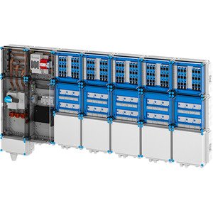 Hensel - Verteilerschrank für Energieversorgung Ladeverteiler Mi EV 11kW 30101 f.30 Ladep. a 11kW