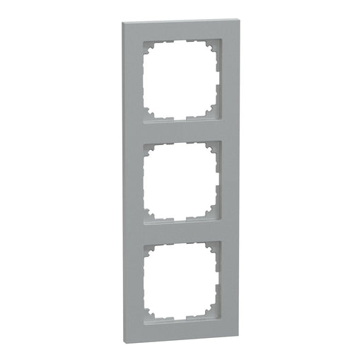 Merten - Abdeckrahmen Rahmen 3fach MEG4030-3660 aluminium