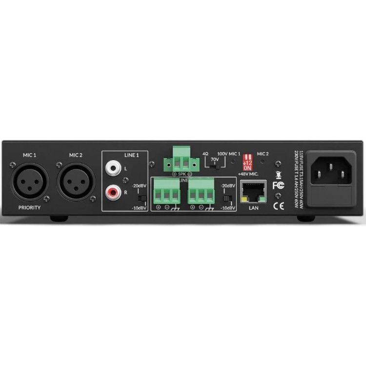 WHD - HiFi-Verstärker Mischverstärker AMP1200 sw 200W