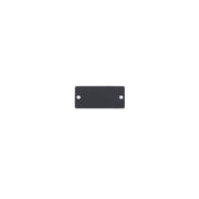 Kramer - Kommunikationstechnik-Adapter Wandplatten-Einsatz W-BLANK(B) Blindabdeckung,sw