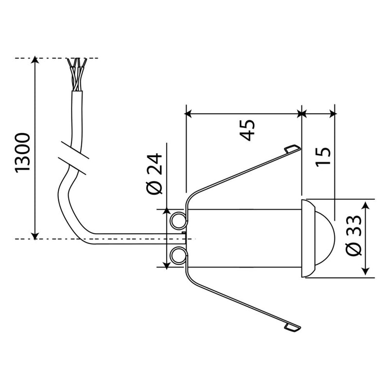 BEG Brück Electronic - Bewegungsmelder/Präsenzmelder komplett Präsenzmelder PICO-S-DE Slave