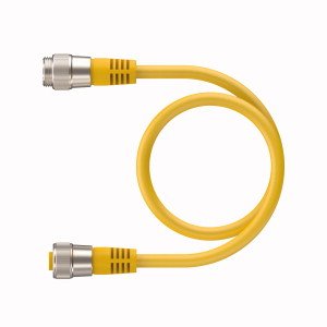 Turck - Rundsteckverbinder, feldkonfektionierbar (Industriesteckverbinder) Versorgungsleitung RSM RKM 46-2M PVC