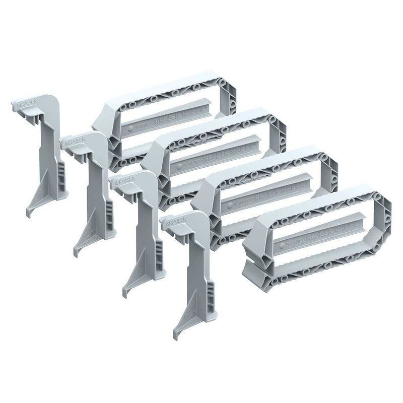 Kaiser - Zubehör/Ersatzteile für Leuchteneinbaugehäuse Prefix Montageset 1299-66 4-fach,Wandeinbau