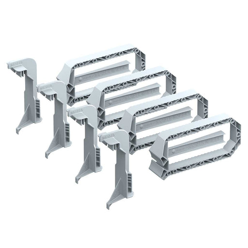 Kaiser - Zubehör/Ersatzteile für Leuchteneinbaugehäuse Prefix Montageset 1299-66 4-fach,Wandeinbau