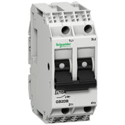 Schneider Electric - Leitungsschutzschalter Sicherungsautomat GB2DB07 2pol. 2,0A − 3 Stück