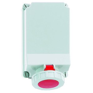 Bals Elektrotech - CEE-Steckdose abschaltbar, abgesichert (IEC 60309) Wandsteckdose abschaltbar 16070 verriegelt 63A 4p 4