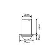 ESYLUX - Bussystem-Bewegungsmelder Decken-Präsenzmelder PDC360/8miniBMSDALI2 DALI-2