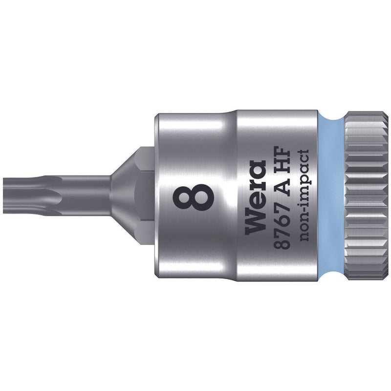 Wera - Sechsrund-Einsatz für Steckschlüssel Zyklop Bit-Nuss 05003360001 Tx 8x28,0