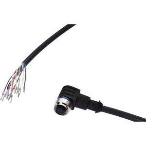 Ipf Electronic - Konfektioniertes Sensor-Aktor-Kabel Anschlussleitung, 10m, M12 VKA00C21 Dose 12polig