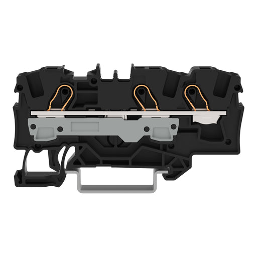 WAGO - Durchgangs-Reihenklemme Durchgangsklemme 2006-1305 6qmm schwarz, 3L − 25 Stück