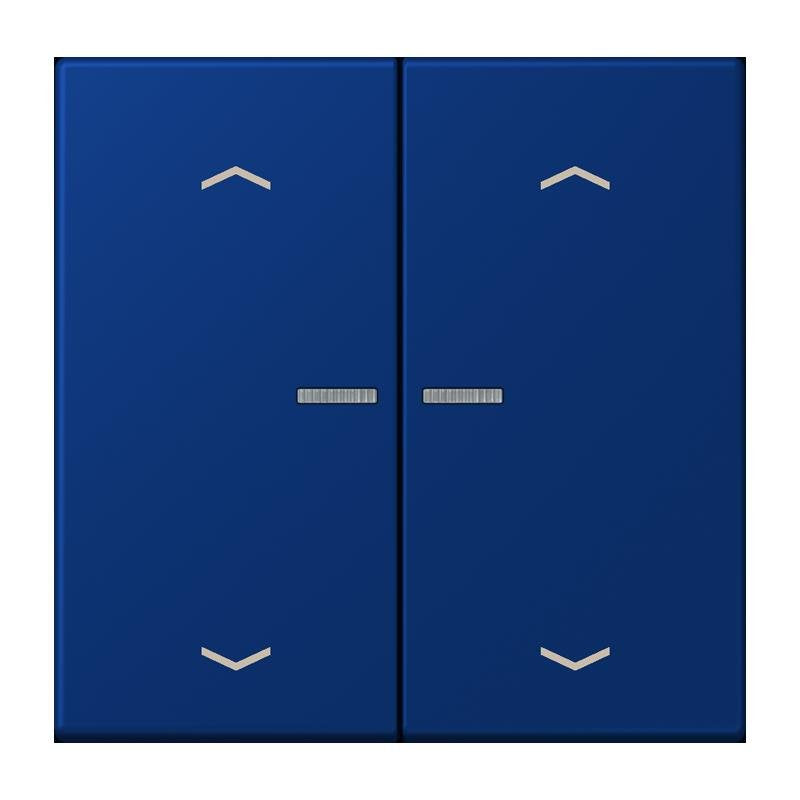 Jung - Bedienelement intelligent Taster mit Pfeilsymbolen BT LC 17102 P 261 bleu outremer fonce