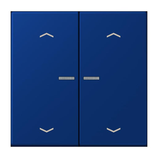 Jung - Bedienelement intelligent Taster mit Pfeilsymbolen BT LC 17102 P 261 bleu outremer fonce