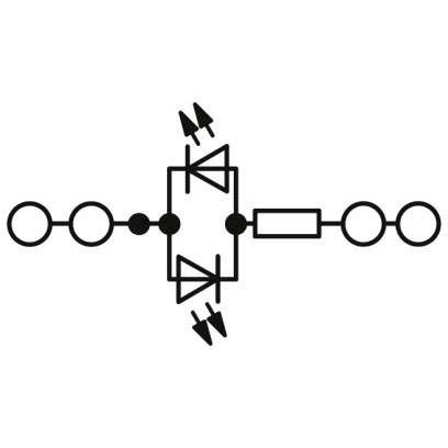 Phoenix Contact - Durchgangs-Reihenklemme Durchgangsklemme PT 1,5/S-QUA#3208198 − 50 Stück