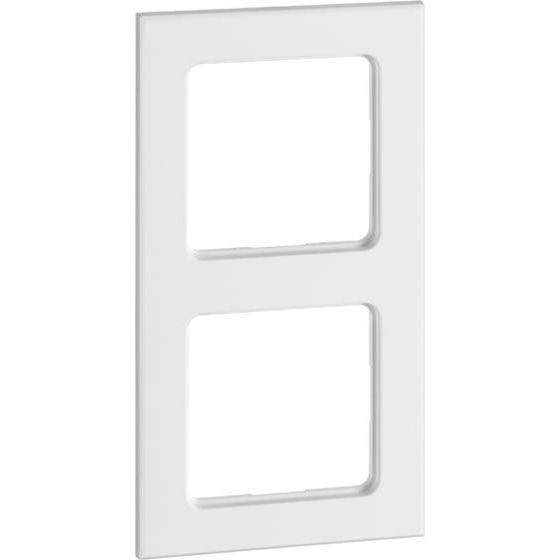 Peha - Abdeckrahmen Rahmen 2-fach alu D 20.672.702 T waage/senkrecht