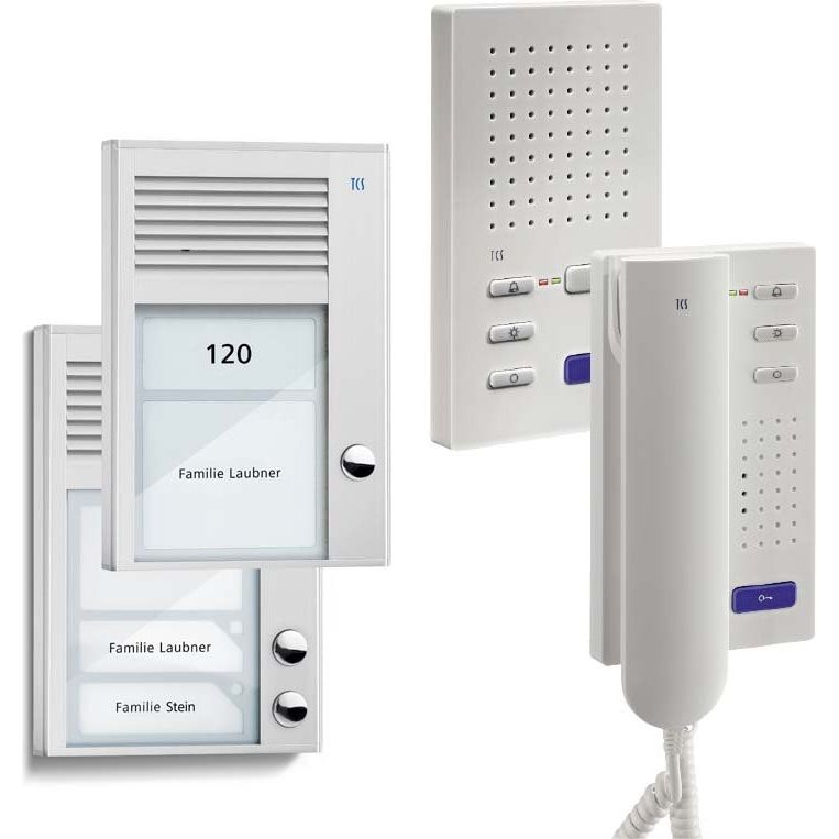 TCS Tür Control - Türsprech-Set Paketlösung PSC2120-0000 2 Taste AP,2 Telefon − 1 Stück