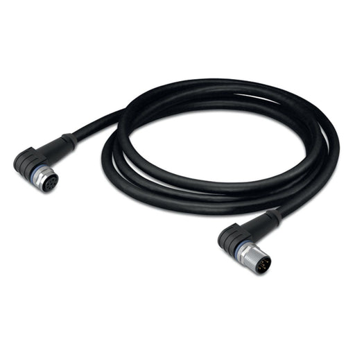 WAGO - Konfektioniertes Sensor-Aktor-Kabel Sensor-/Aktorleitung M12A 756-5404/030-020 Bu.,w.,M12A-St.,w. − 1 Stück