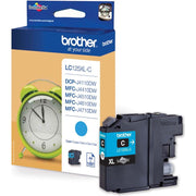 Brother - Verbrauchsmaterial für Telefax/Drucker/MFC Tintenpatrone XL LC-125XLC cyan groß