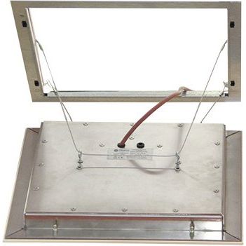 Vitramo - Infrarot-Strahlungspaneel Decken-Heizelement VH-I06262 618x618x42mm 770W