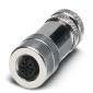 Phoenix Contact - Rundsteckverbinder, feldkonfektionierbar (Industriesteckverbinder) Steckverbinder SACC-M12FS #1417877 5-polig Bu/ger M12