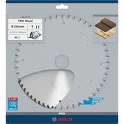 Bosch - Kreissägeblatt PRO Wood Kreissägeblatt, 2608640729 250 x 3,2 x 30 mm