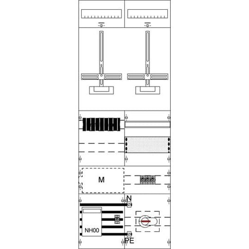 Striebel&amp;John - Zählerfeld Mess- und Wandlerfeld KA4223Z H5/B2 − 1 Stück by Striebel&amp;John
