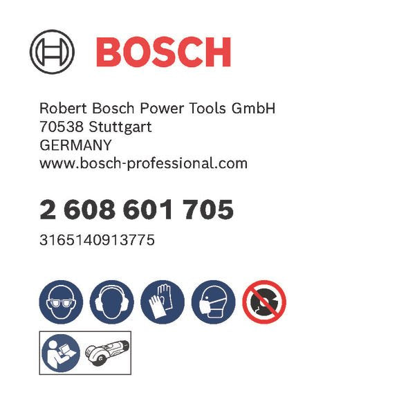 Bosch - Trenn-/Schleifscheibe PRO Stainless Steel and 2608601705 Metal Schleifscheibe