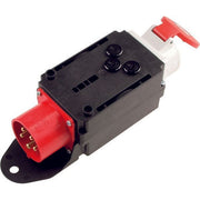 Bachmann - CEE-Steckdosen-Kombination (IEC 60309) CEE-Adapter 349.183 1xSt.32A 400V 1xDose