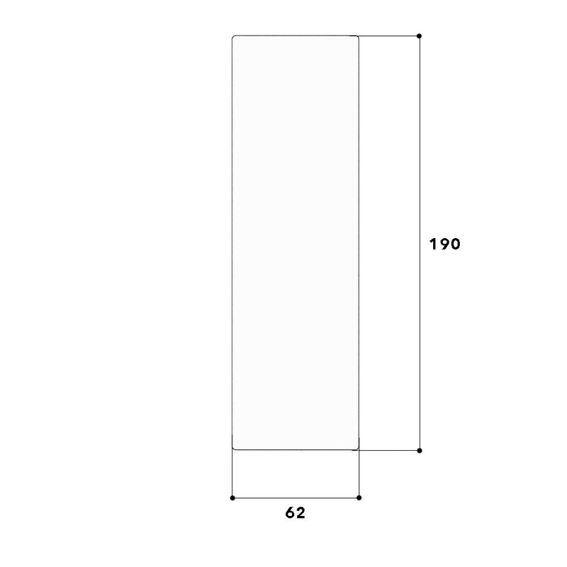 GGK - Endstück für Geräteeinbaukanal FB-Endplatte 60x200 lgr 4487 − 4 Stück