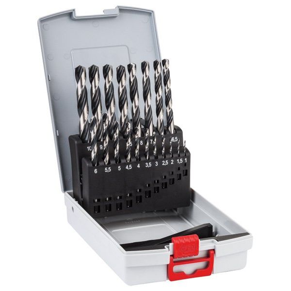 Bosch - Bohrer-Set HSS-Spiralbohrer-Set 2608577351 PointTeQ 19-tlg