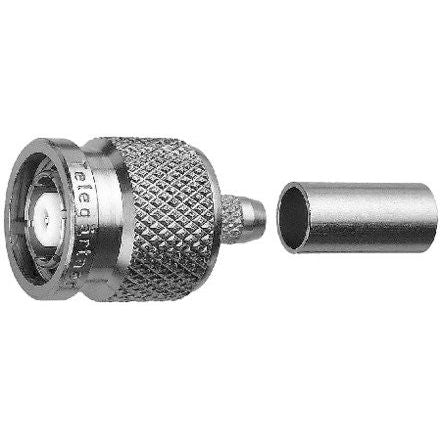 Telegärtner - Koax-Steckverbinder R-TNC-Buchse Revers. 100023752 cr/crG5 (RG-223/U) − 5 Stück