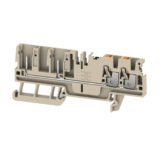 Weidmüller - Durchgangs-Reihenklemme Klemme APGTB 2.5 FT 4C/2 DL PUSH IN, 2.5 mm² − 50 Stück