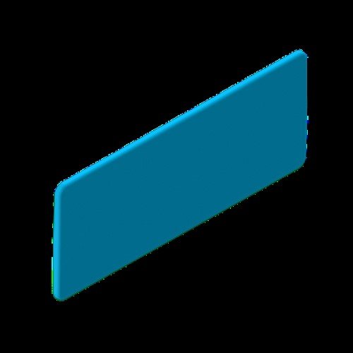 Unex - Kennzeichnungsmaterial Isolierende Kabelleiter 67010-BU U48X HF Grau − 12 Stück