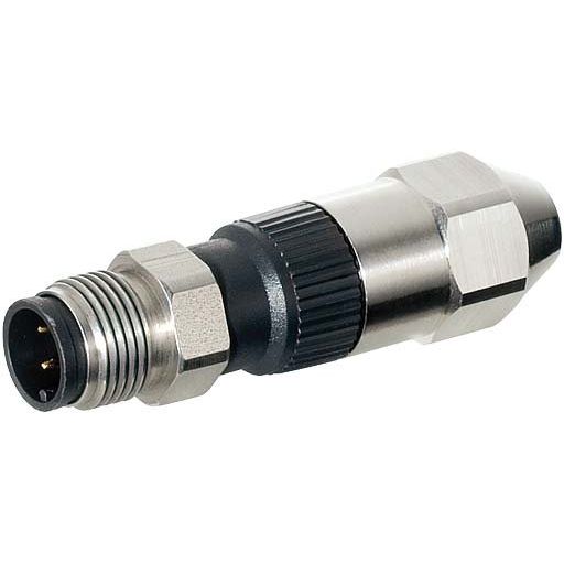 Murrelektronik - Rundsteckverbinder, feldkonfektionierbar (Industriesteckverbinder) Steckverbinder 7002-12481-0000000 M12 St. gerade
