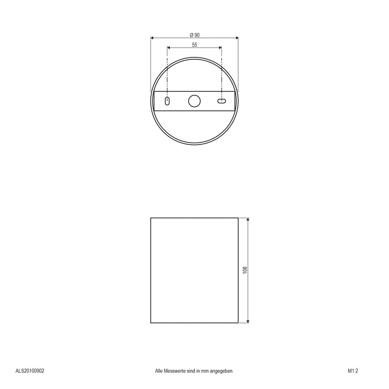 EVN Lichttechnik - Downlight/Strahler/Flutlicht LED-Anbauleuchte ALS20100902