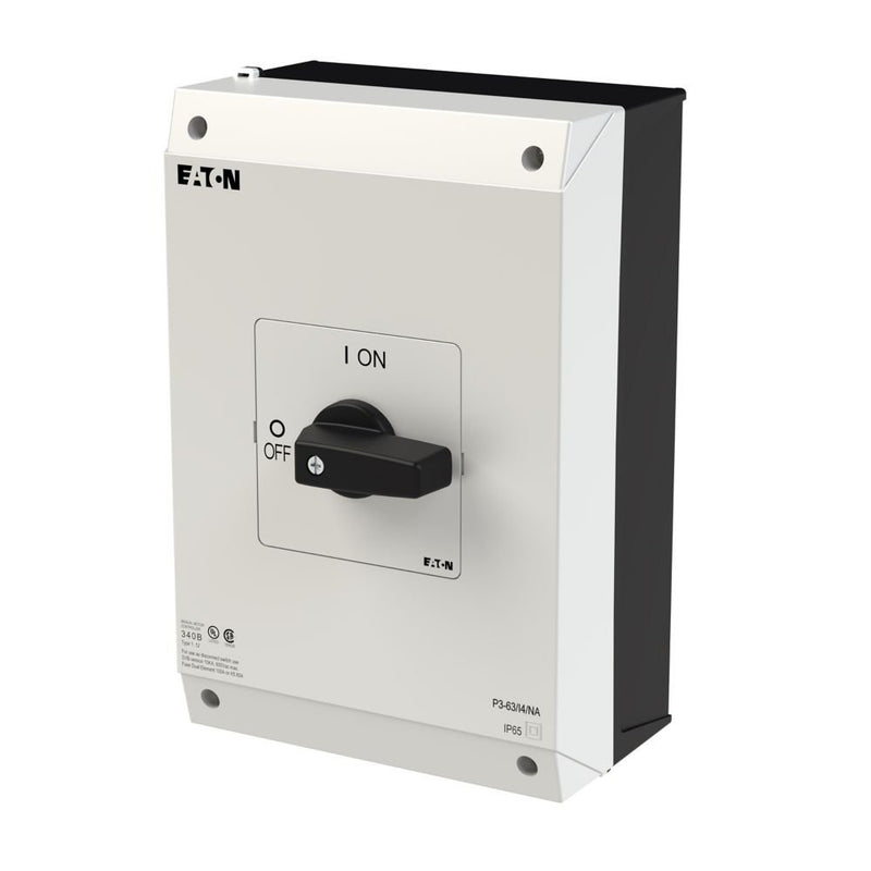 Eaton - Lasttrennschalter EIN-AUS-Schalter P3-63/I4-NA P3 63A Aufbau