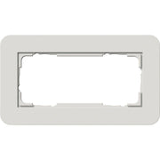 Gira - Abdeckrahmen 2fach o.M 1002421 Hellgrau/Anthrazit