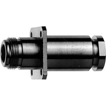 Telegärtner - Koax-Steckverbinder N-Kabeleinbaubuchse 100024103 mit Flansch RG-213/U