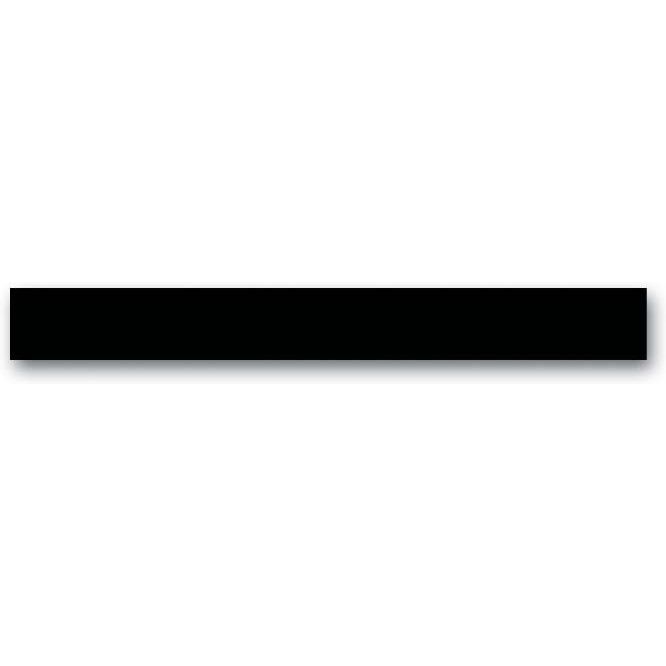 ABB Stotz S&J - Zubehör/Ersatzteile für Bussystem Standardabschlussleiste 6348-825-101-500 oben, Glas schwarz