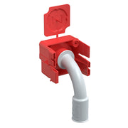 Kaiser - Leitungsauslass für Deckenleuchten B2 Wand-Decken-Übergang 1261-95 90Grd für 20mm-Rohre