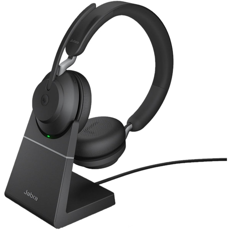 GN Audio - Head-Set Headset beidohrig JabraEvo265aMSStStBK 380aMSStereoStand BK