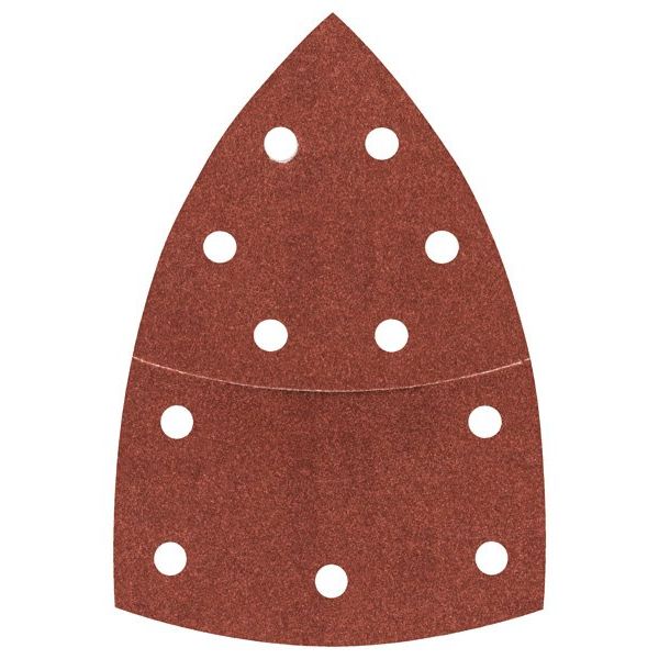 Bosch - Schleifpapier/Schleifvlies Schleifblatt-Set C430, 2608607410 10-teilig 102 x 62