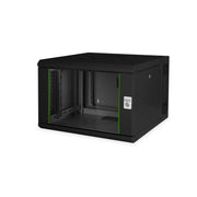 DIGITUS - Netzwerk-/Serverschrank Wandgehäuse DN-19 07-U-3-SW schwenkbar
