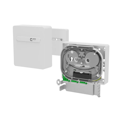 Metz Connect - Kommunikationsanschlussdose LWL Anschlussbox splice 1501597G03HC 3xLC-D APC OS2