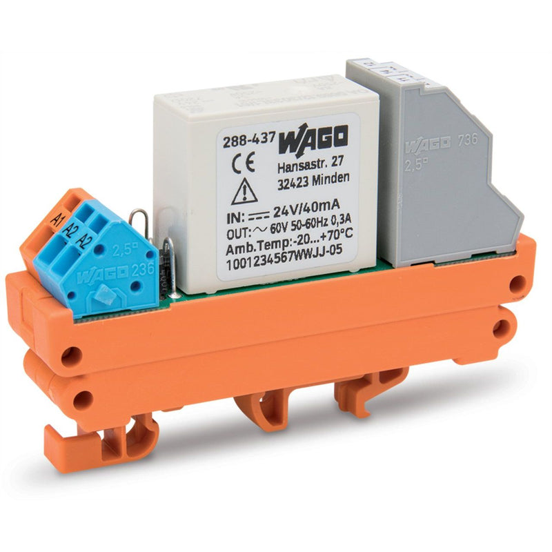 WAGO - Schaltrelais Relaismodul 288-437 24VDC