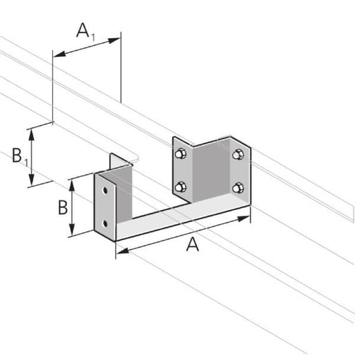 Pflitsch - Endstück für Leitungsführungskanal Endkappe EKIR150/100 100/100S innen reduktion − 1 Stück by Pflitsch

